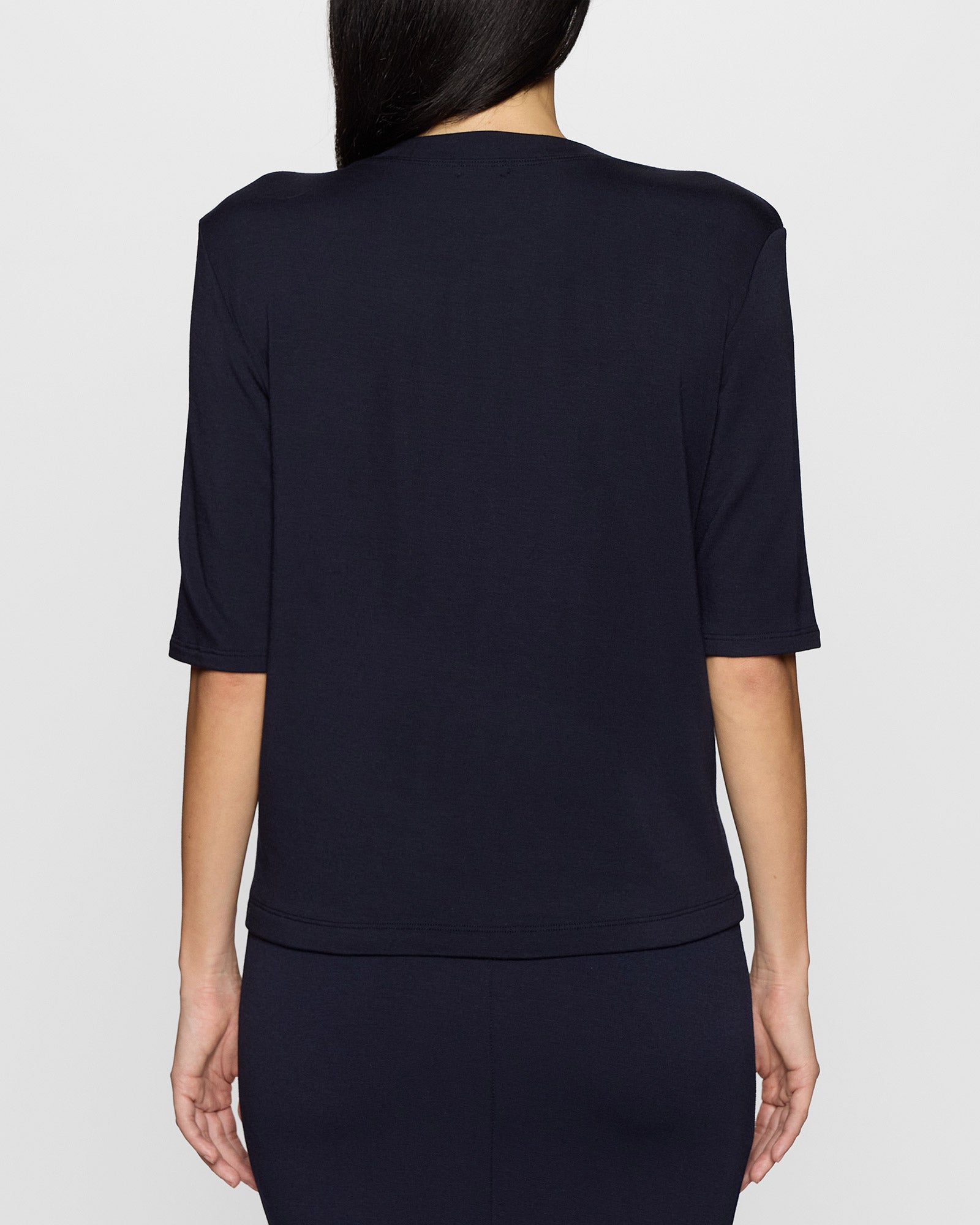 Navy | The Elbow Sleeve Classic Crew