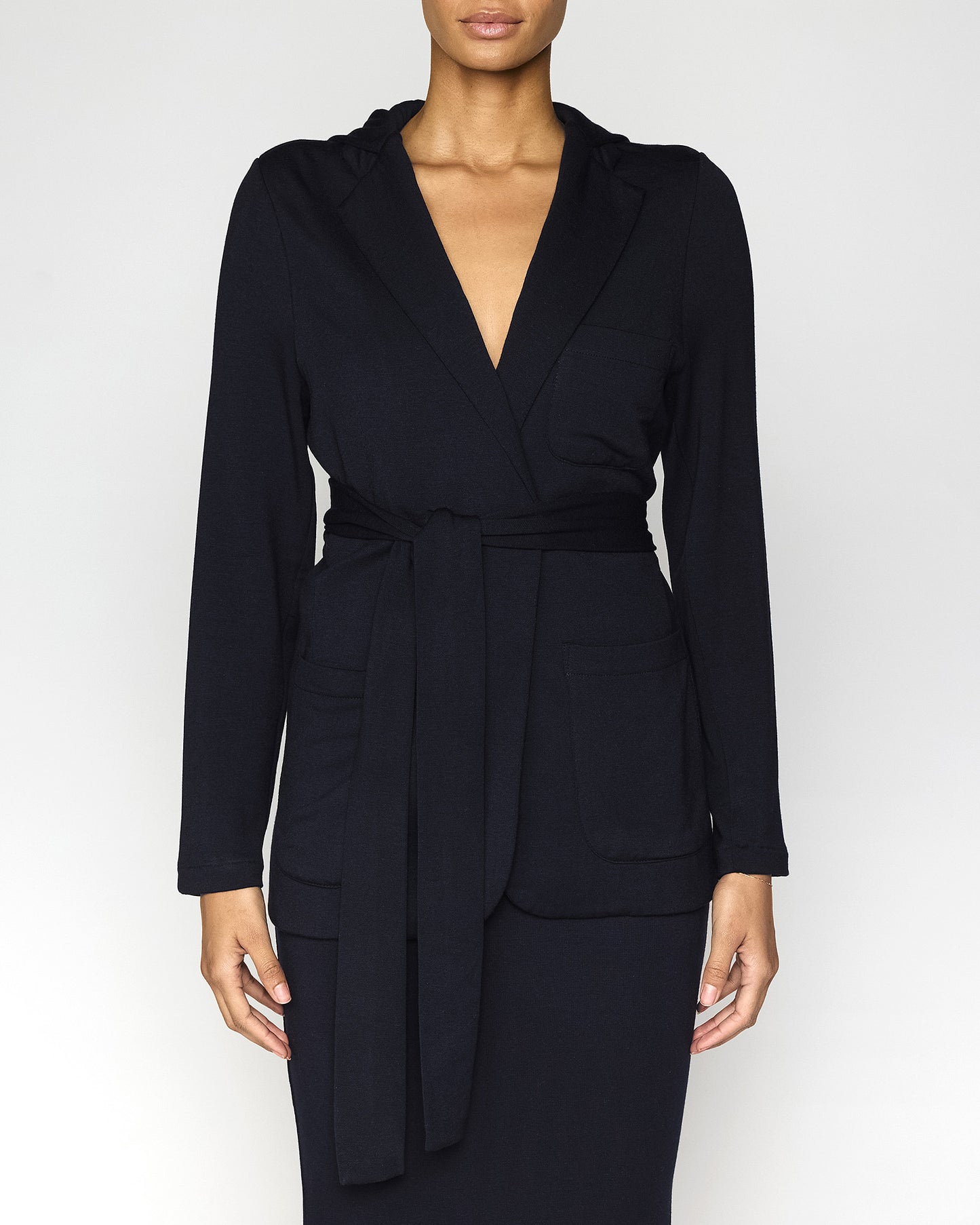 Navy | The Point Blazer Front