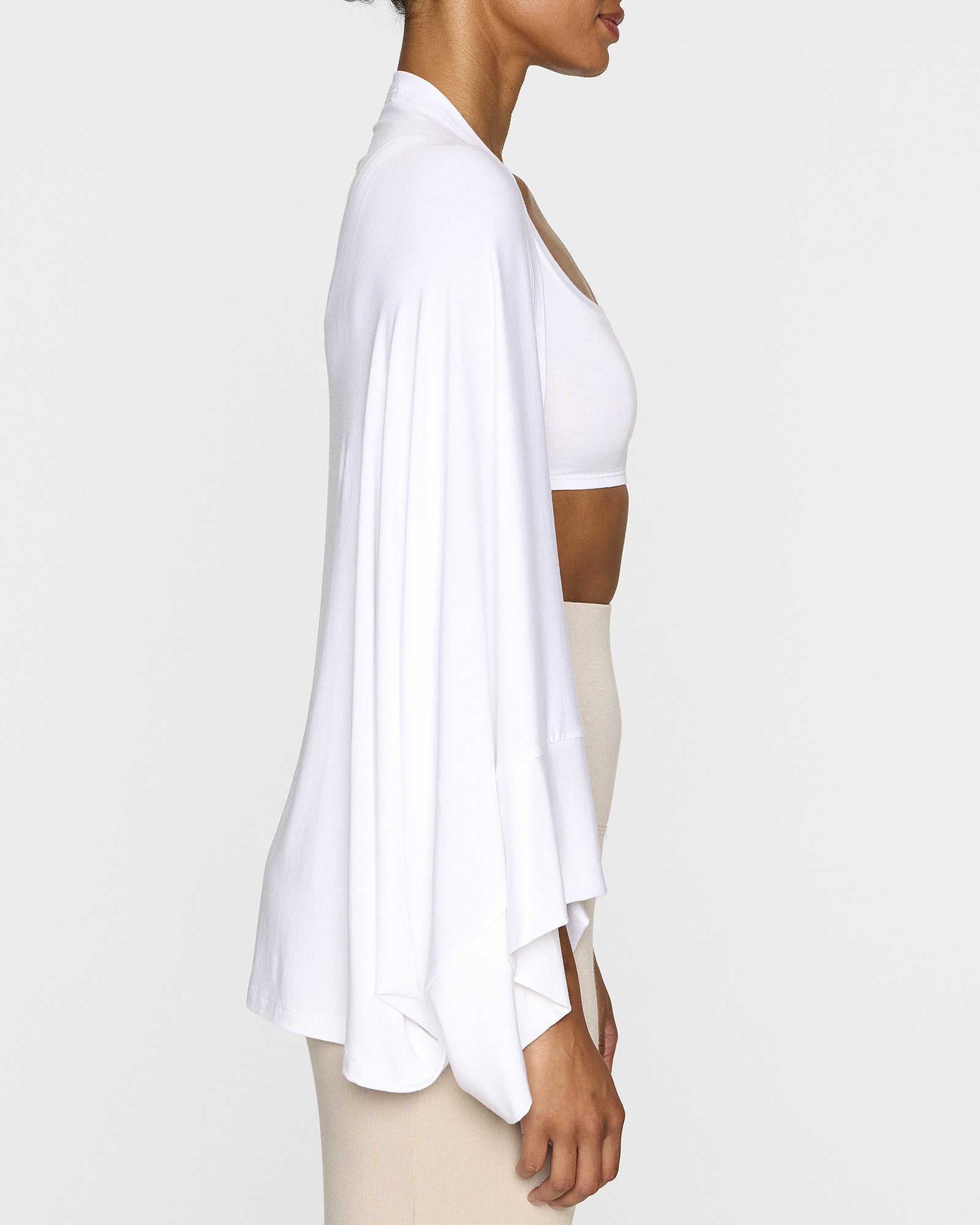 White | The Dolman Bolero LITE