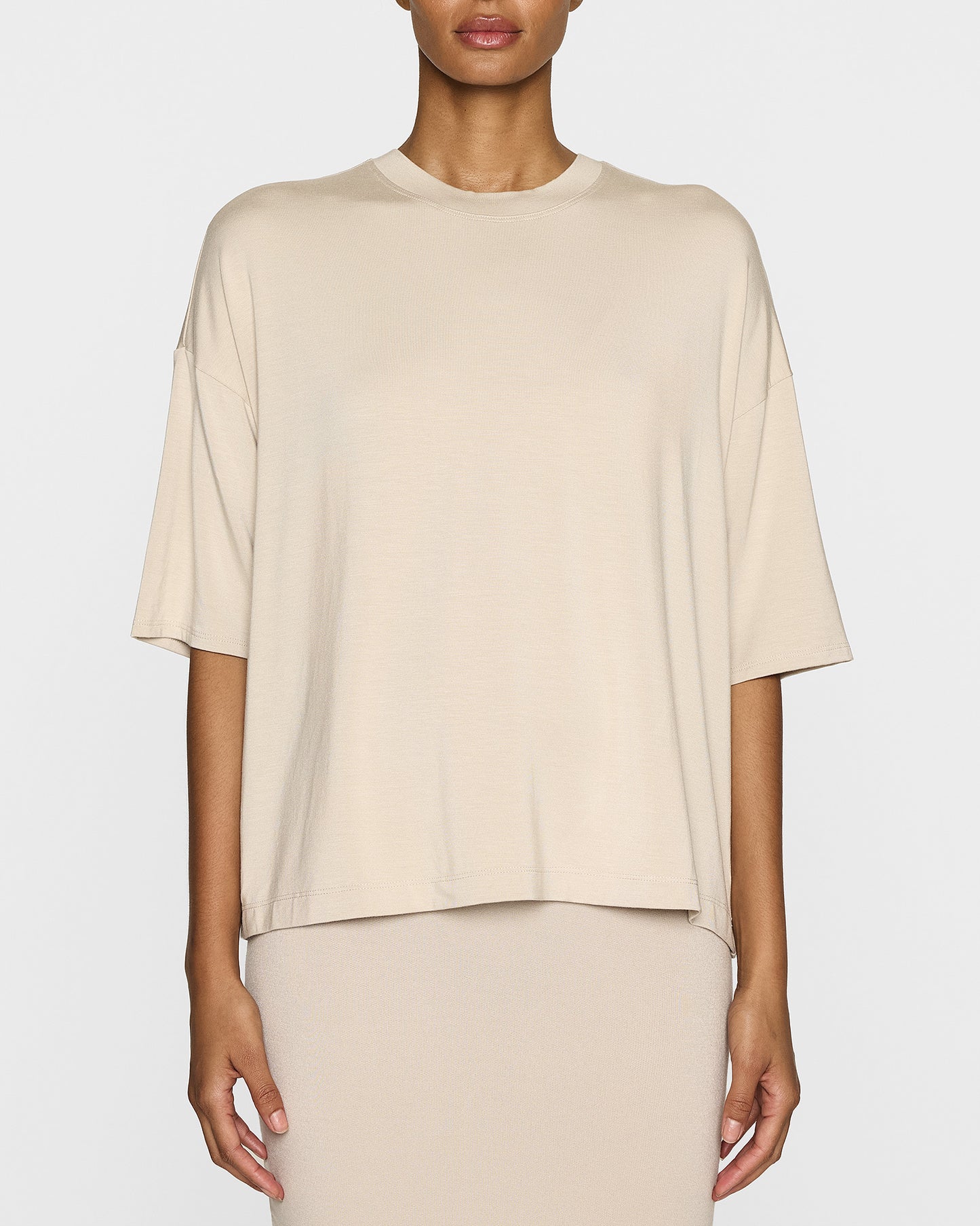 Stone | The Women's Oversized T-Shirt