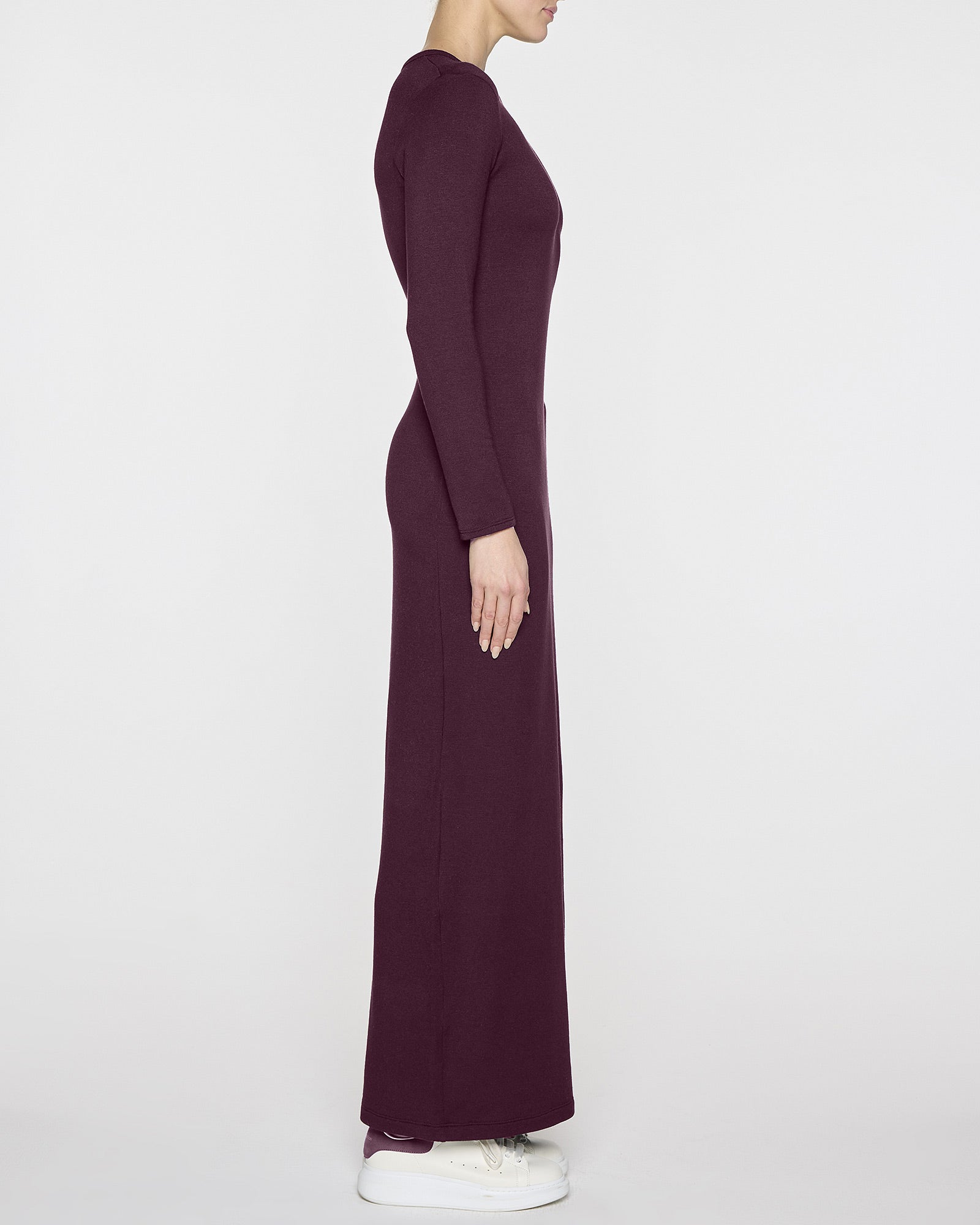 Bordeaux | Long Sleeve Dress