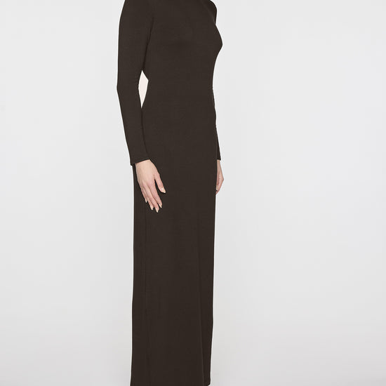 Coco | Long Sleeve Crew Dress Angle