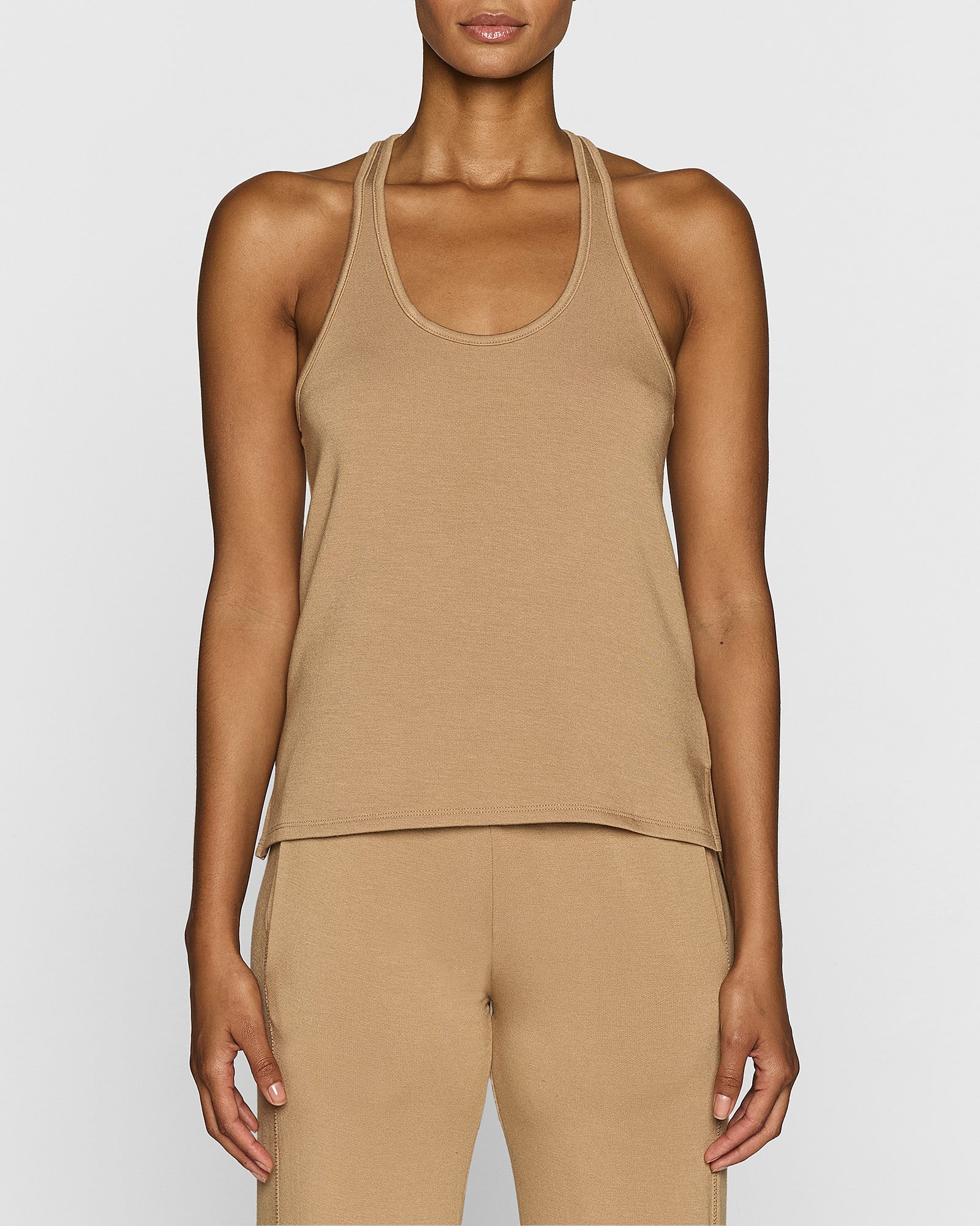 Camel | The Womens Racerback Tank