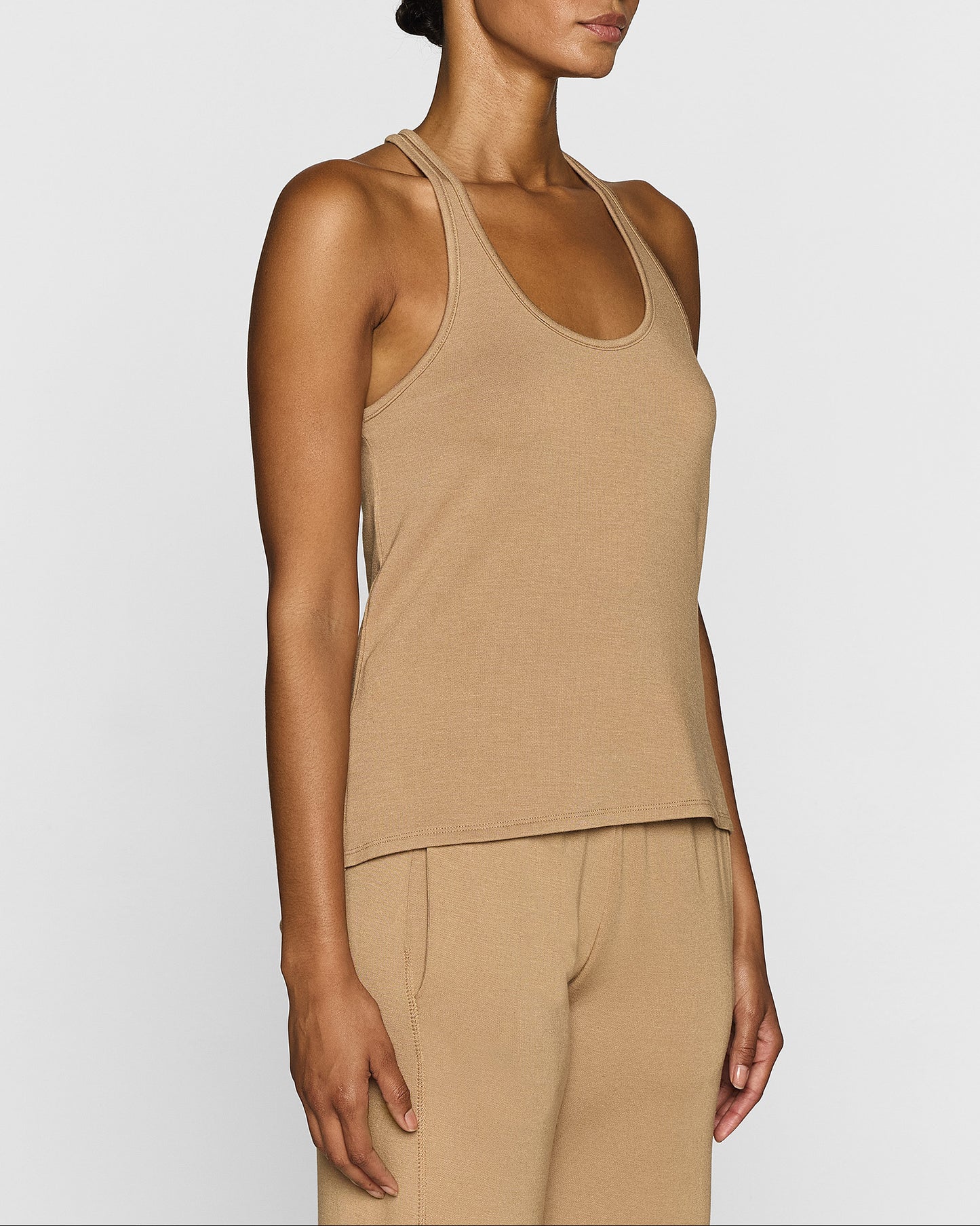 Camel | The Womens Racerback Tank