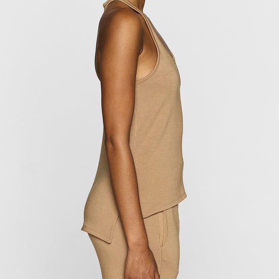 Camel | The Womens Racerback Tank