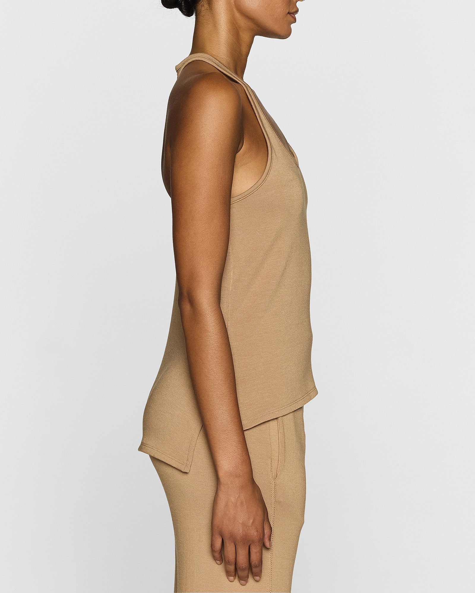 Camel | The Womens Racerback Tank