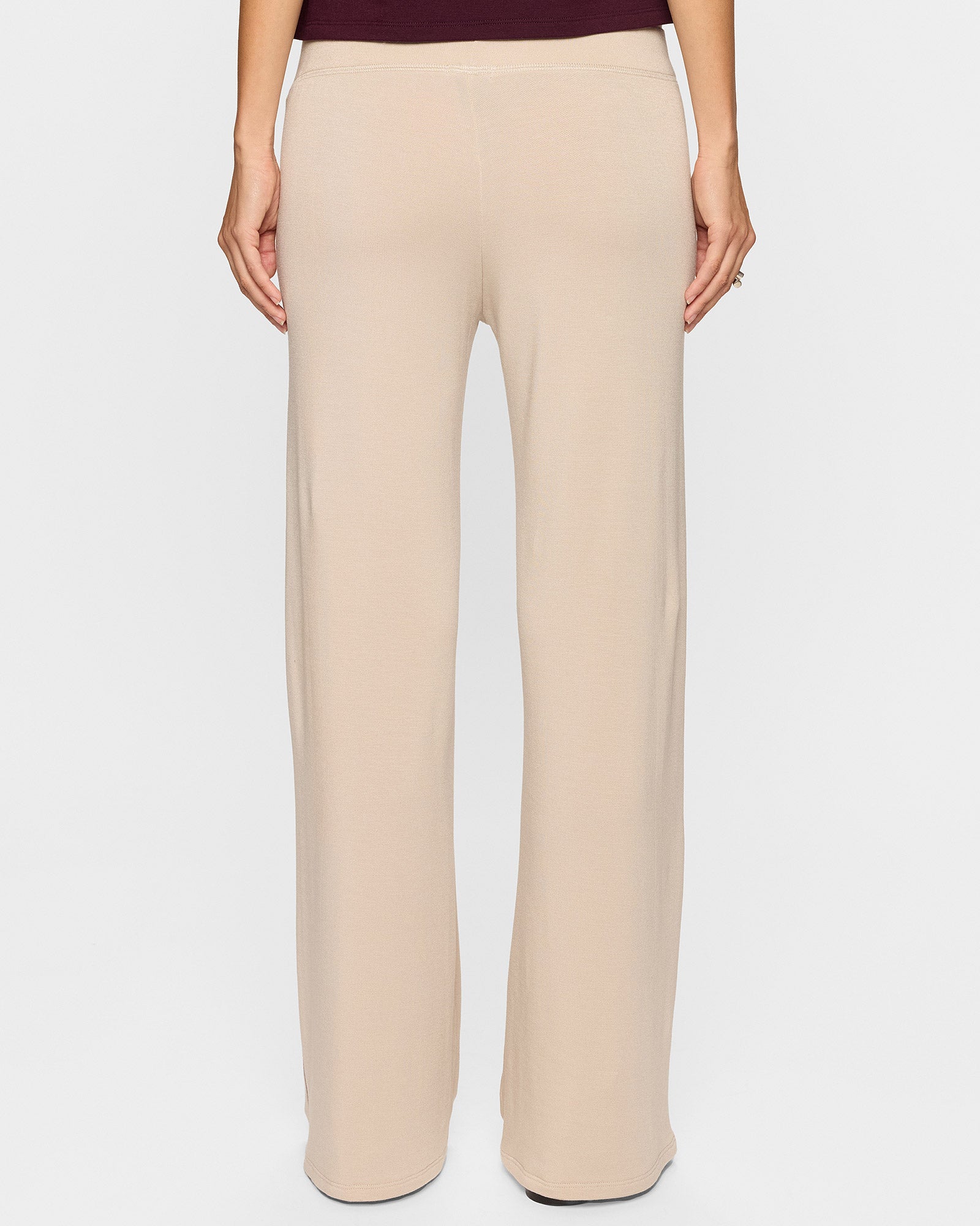 Stone/Bordeaux | The Cindy Racer Pant