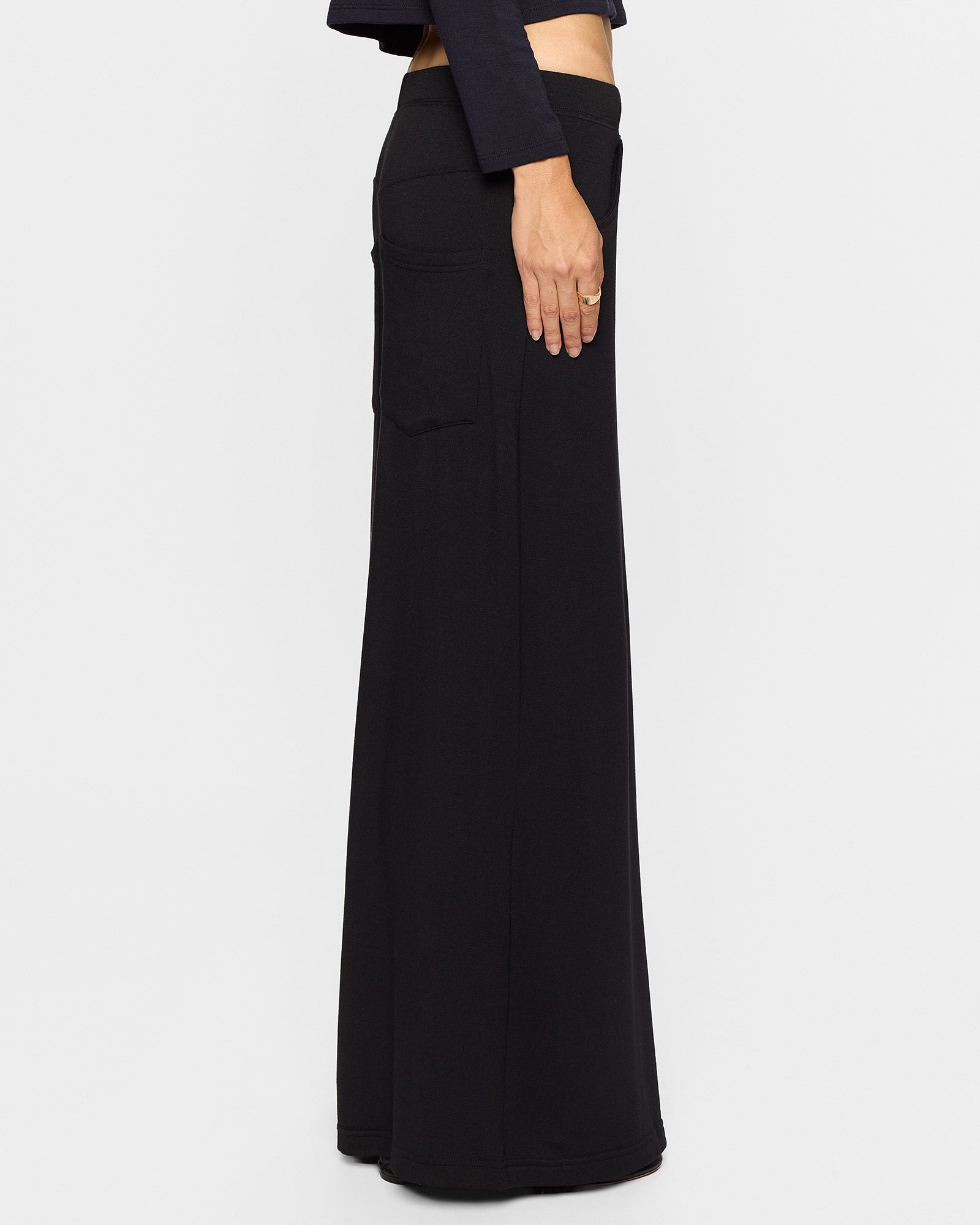 Black | The Lyndie Pant Signature Fabric