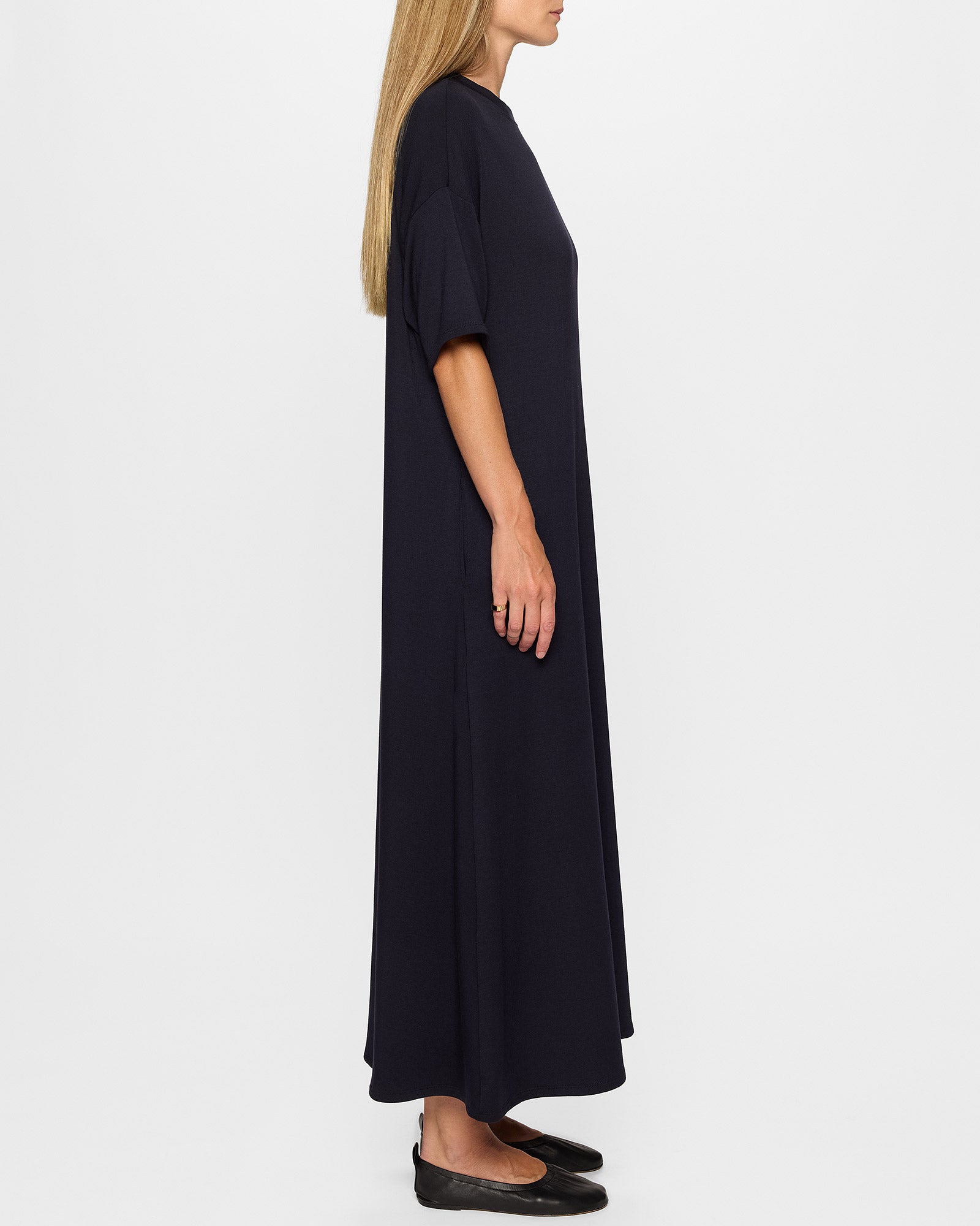 Navy | The Oversized T Dress
