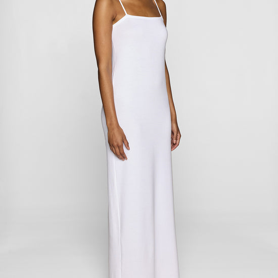 White | The Slip Dress Angle