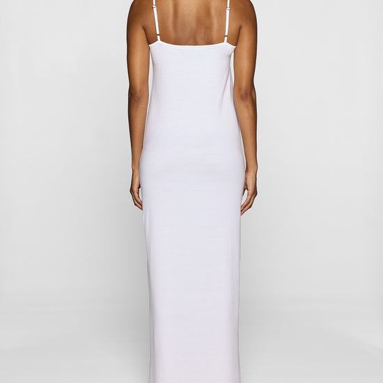 White | The Slip Dress Back