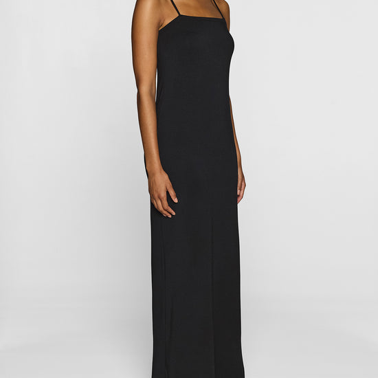 Black | The Slip Dress Angle