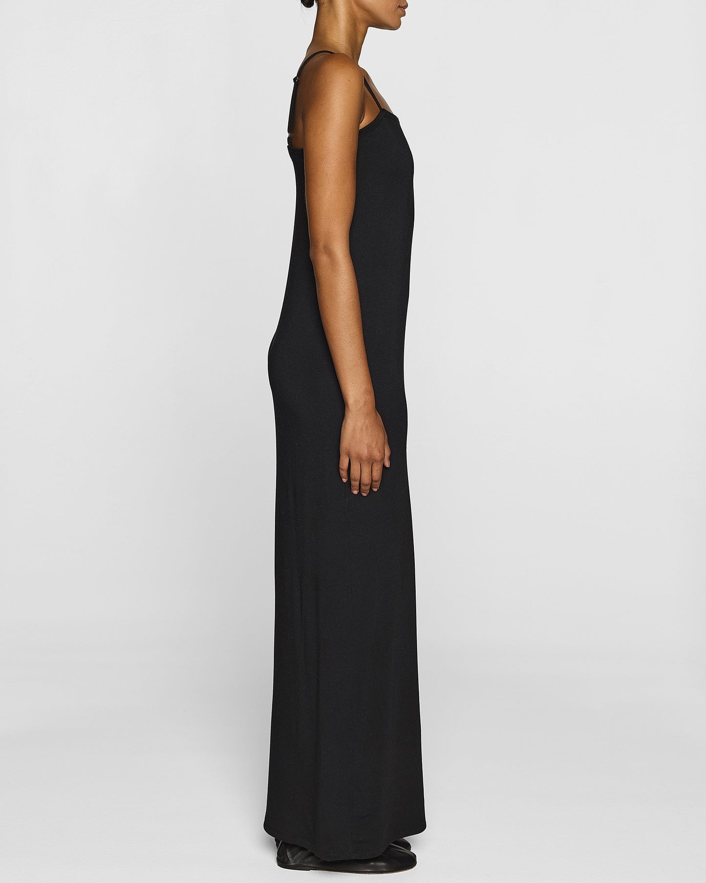 Black | The Slip Dress Side