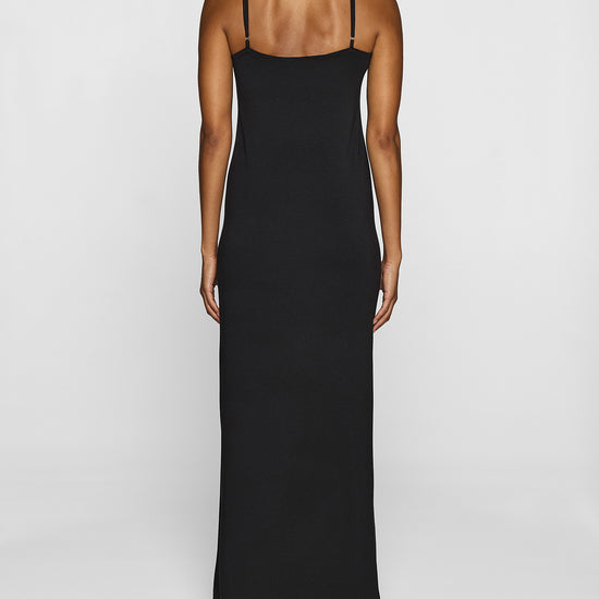 Black | The Slip Dress Back