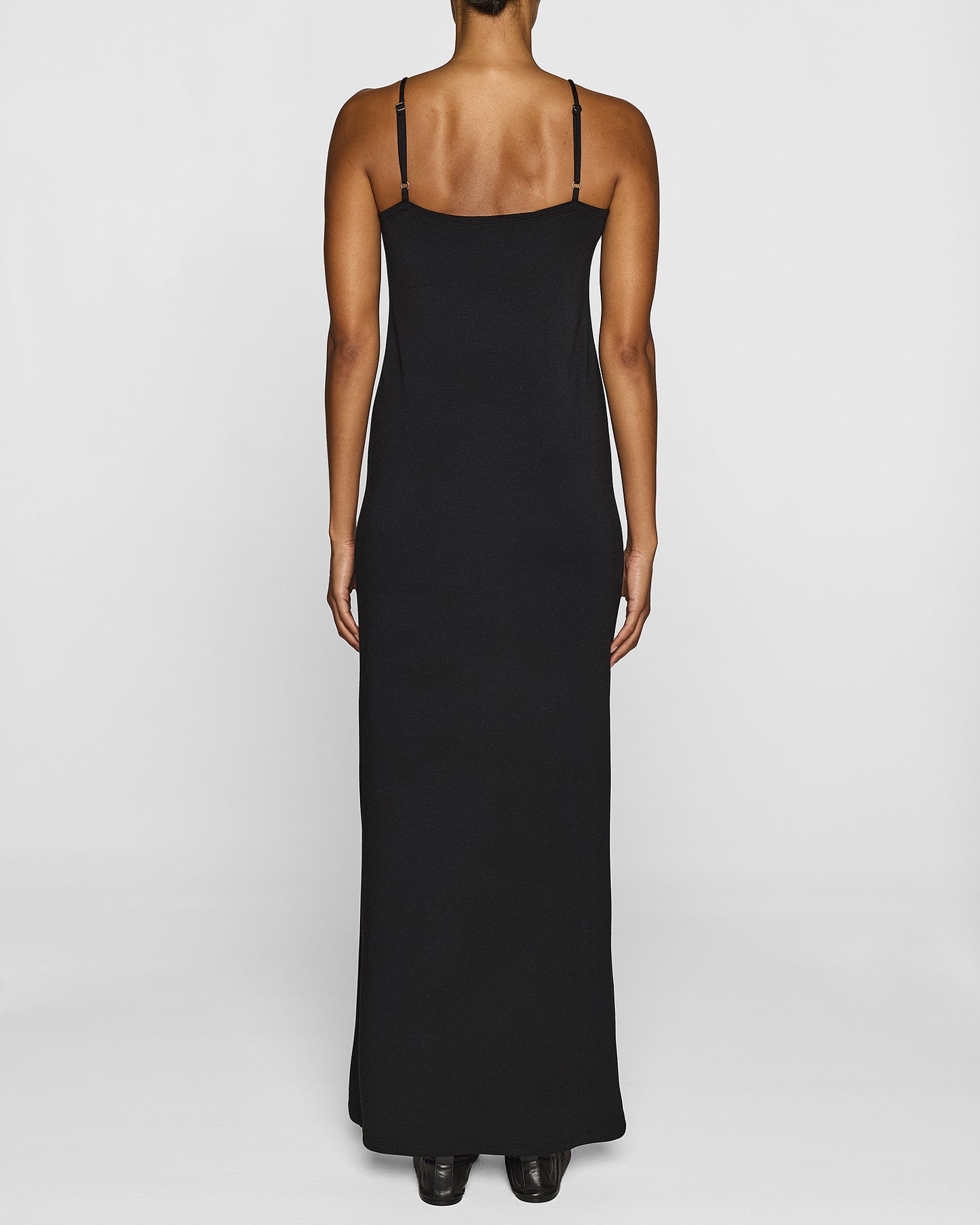 Black | The Slip Dress Back