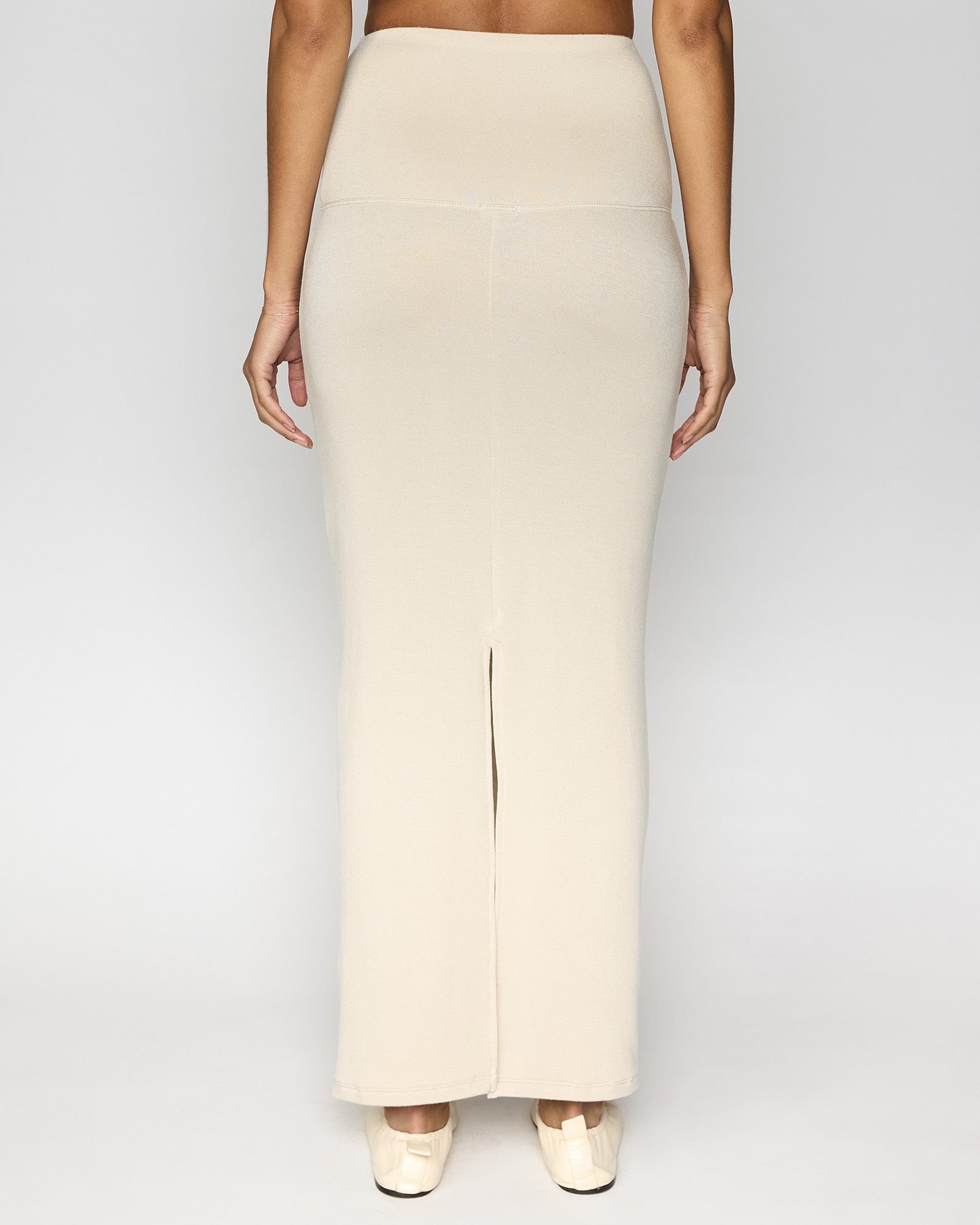 Stone | The Maxi Tube Skirt Back