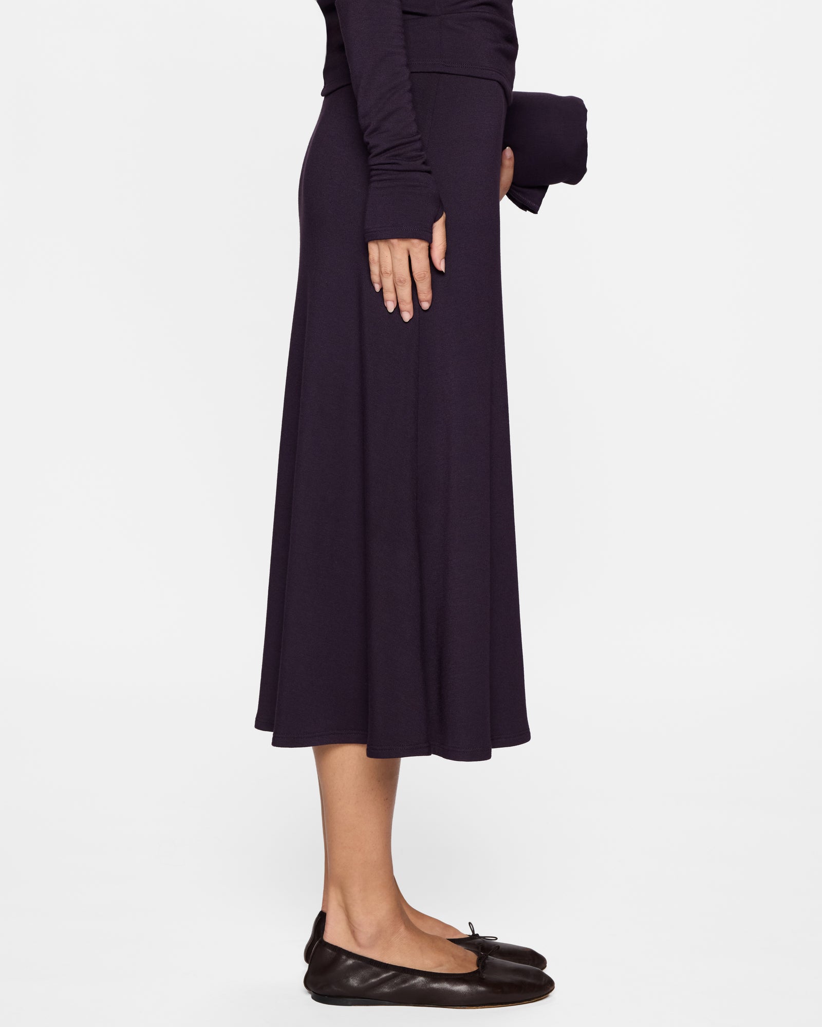 Plum | The A-Line Skirt by Bleusalt