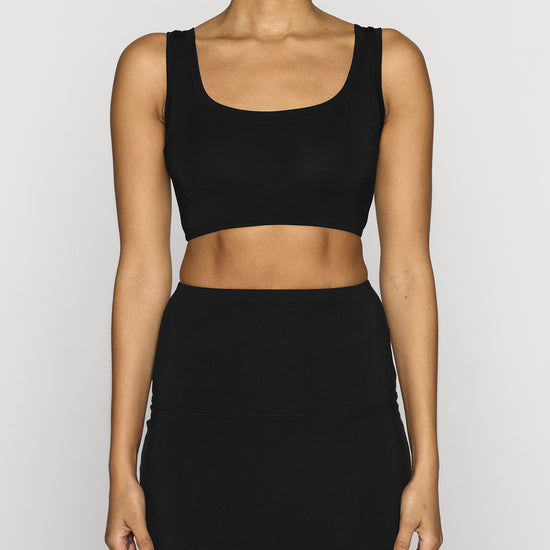 Black | The Bralette Front