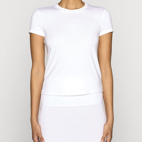 White | The Perfect T Lite Front