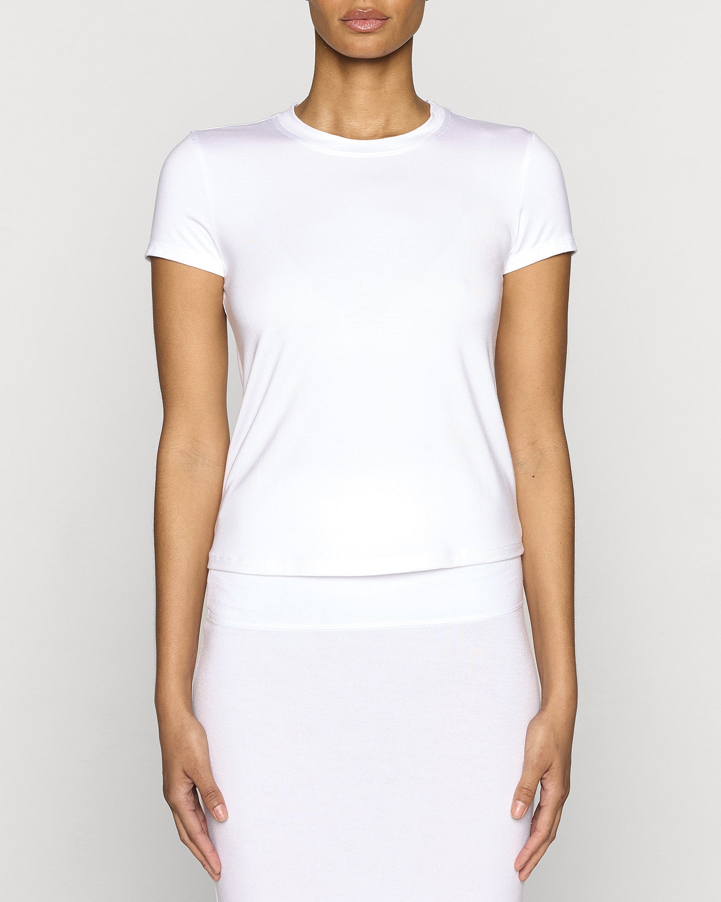 White | The Perfect T Lite Front