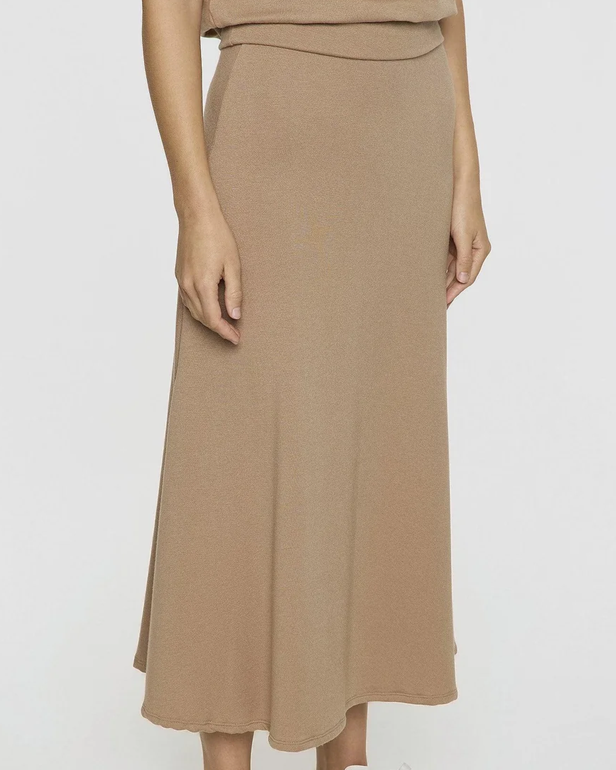 Camel | The A-Line Skirt