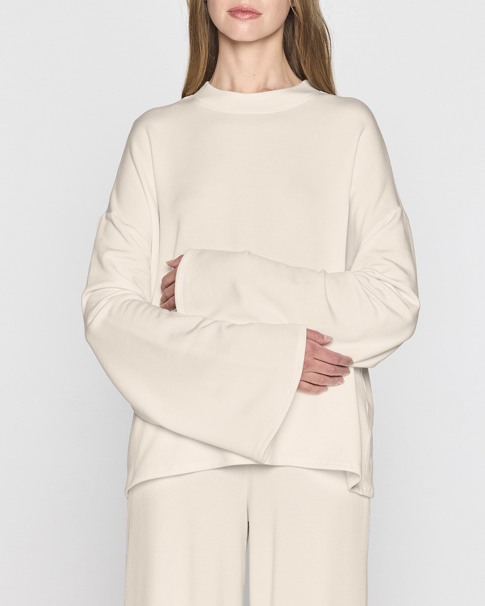 Stone | The Women's Bell Sleeve Crew Shirt