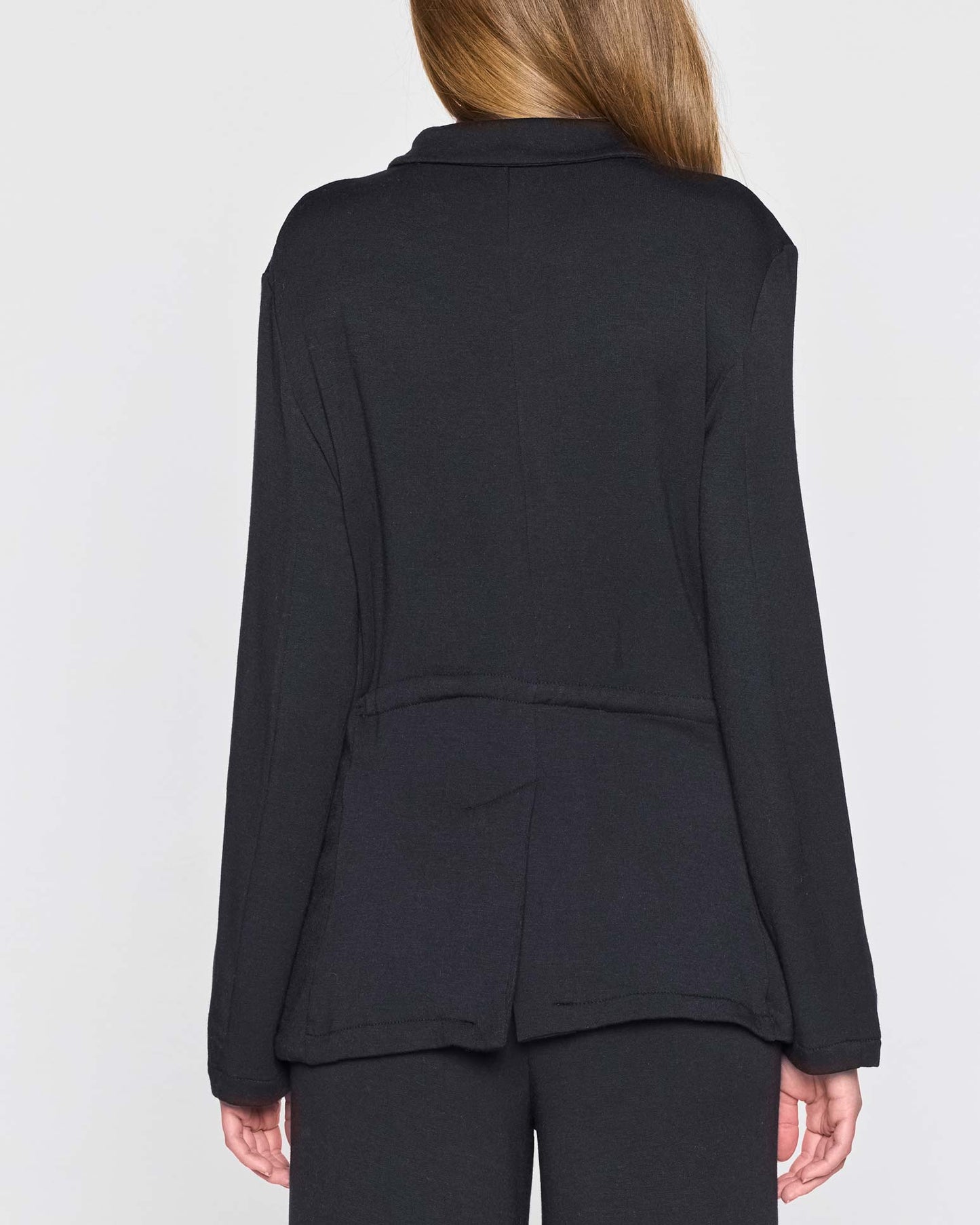 Black | Women's Blazer Rear View