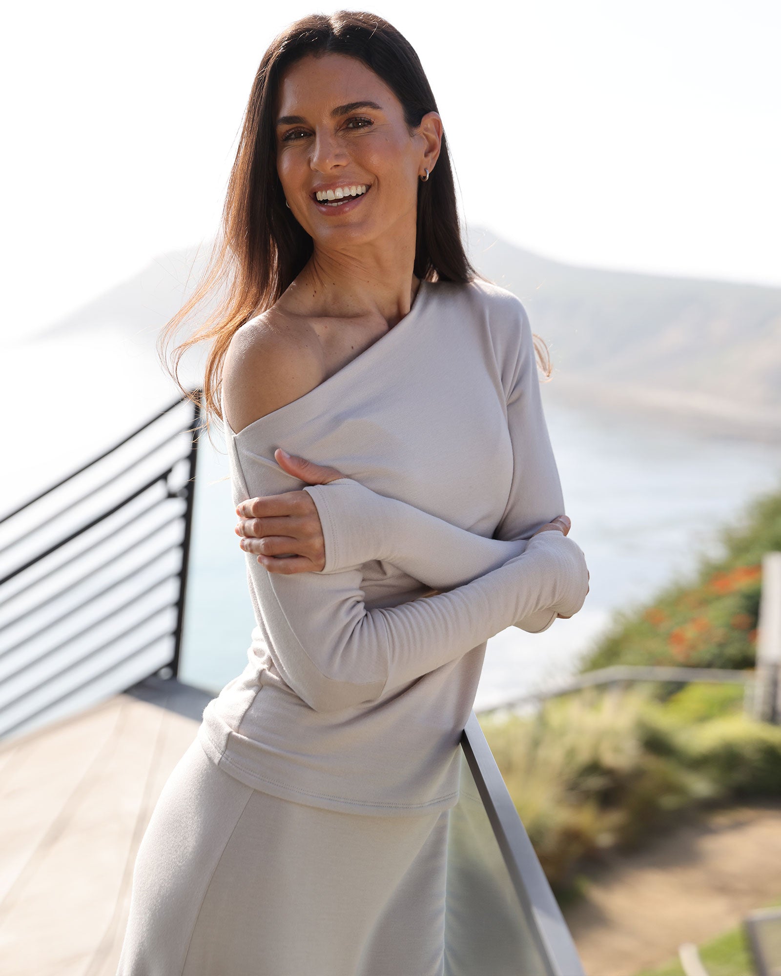 Stone | The Cindy Top by Bleusalt designed with Cindy Crawford