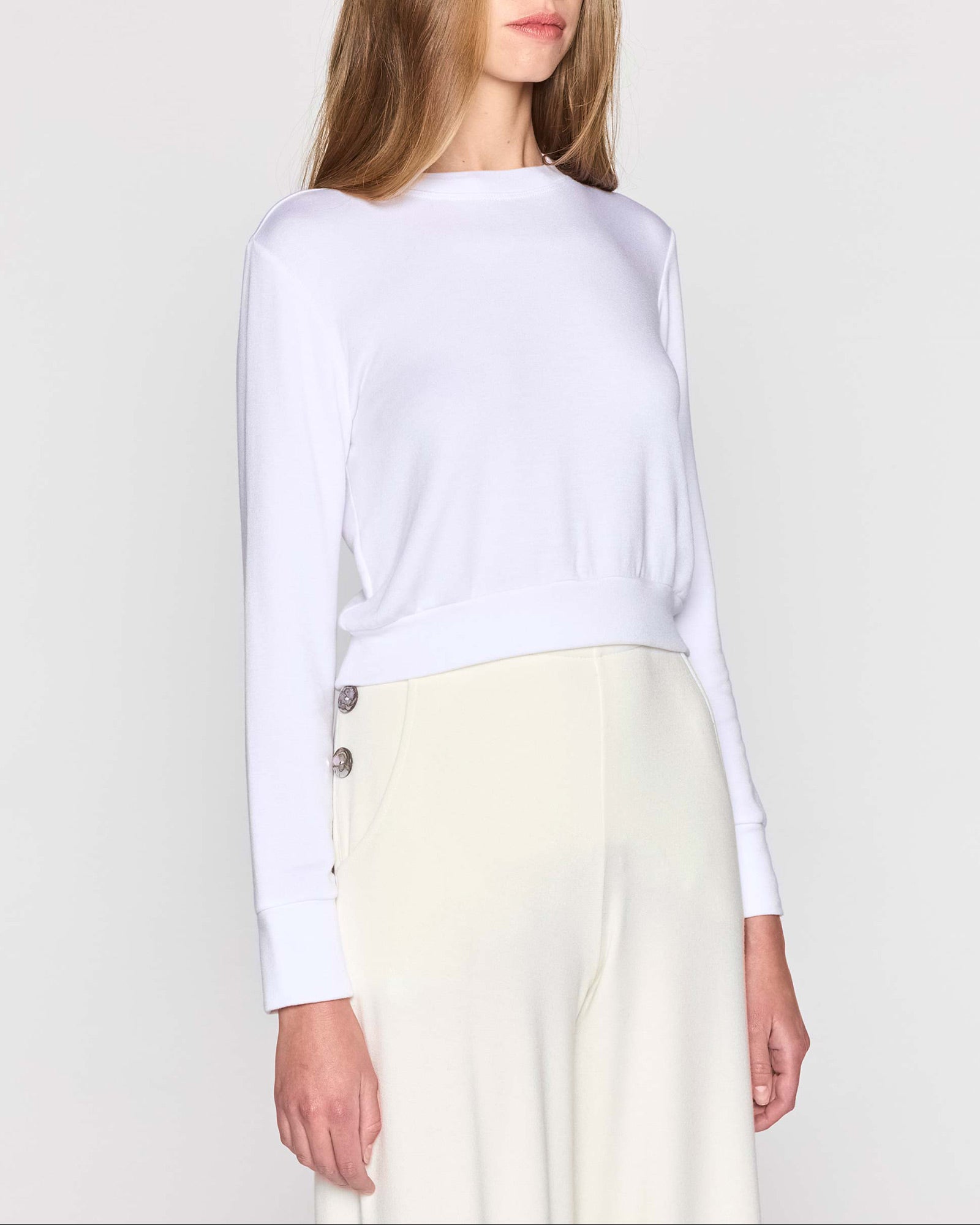 White | The Elevated Crew Angle