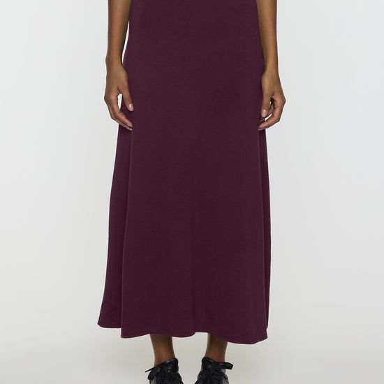 Bordeaux | The Long A-Line Skirt