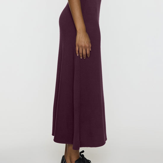 Bordeaux | The Long A-Line Skirt