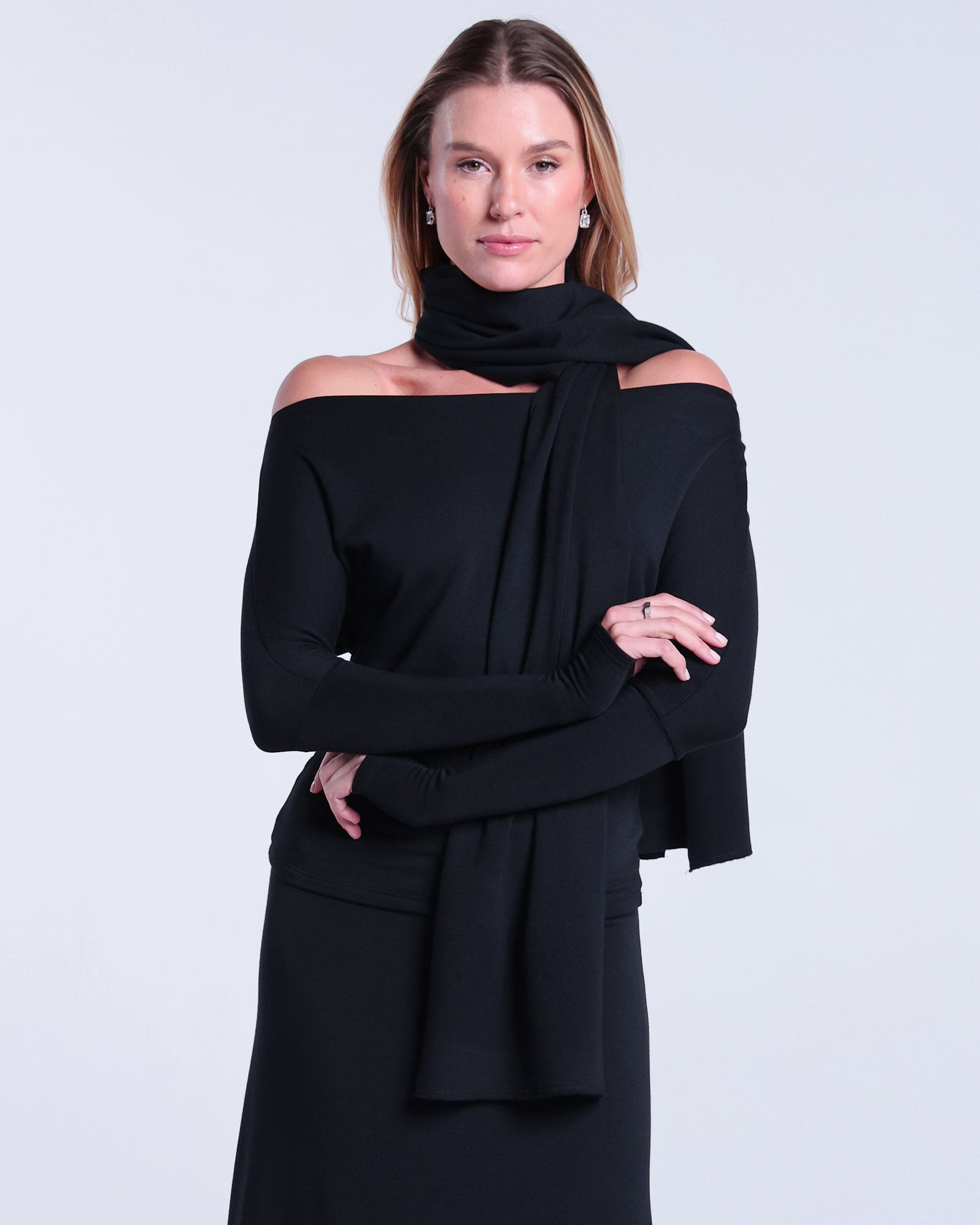 Black | The Scarf by Bleusalt