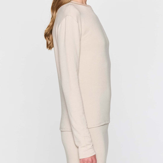 Stone | Women's Long Sleeve Crew Shirt