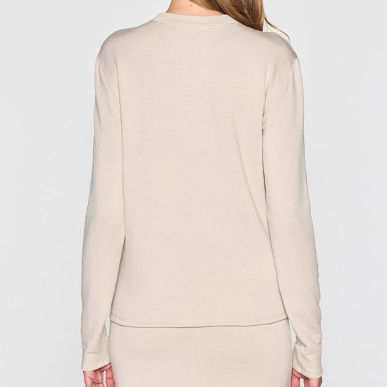 Stone | Women's Long Sleeve Crew Shirt