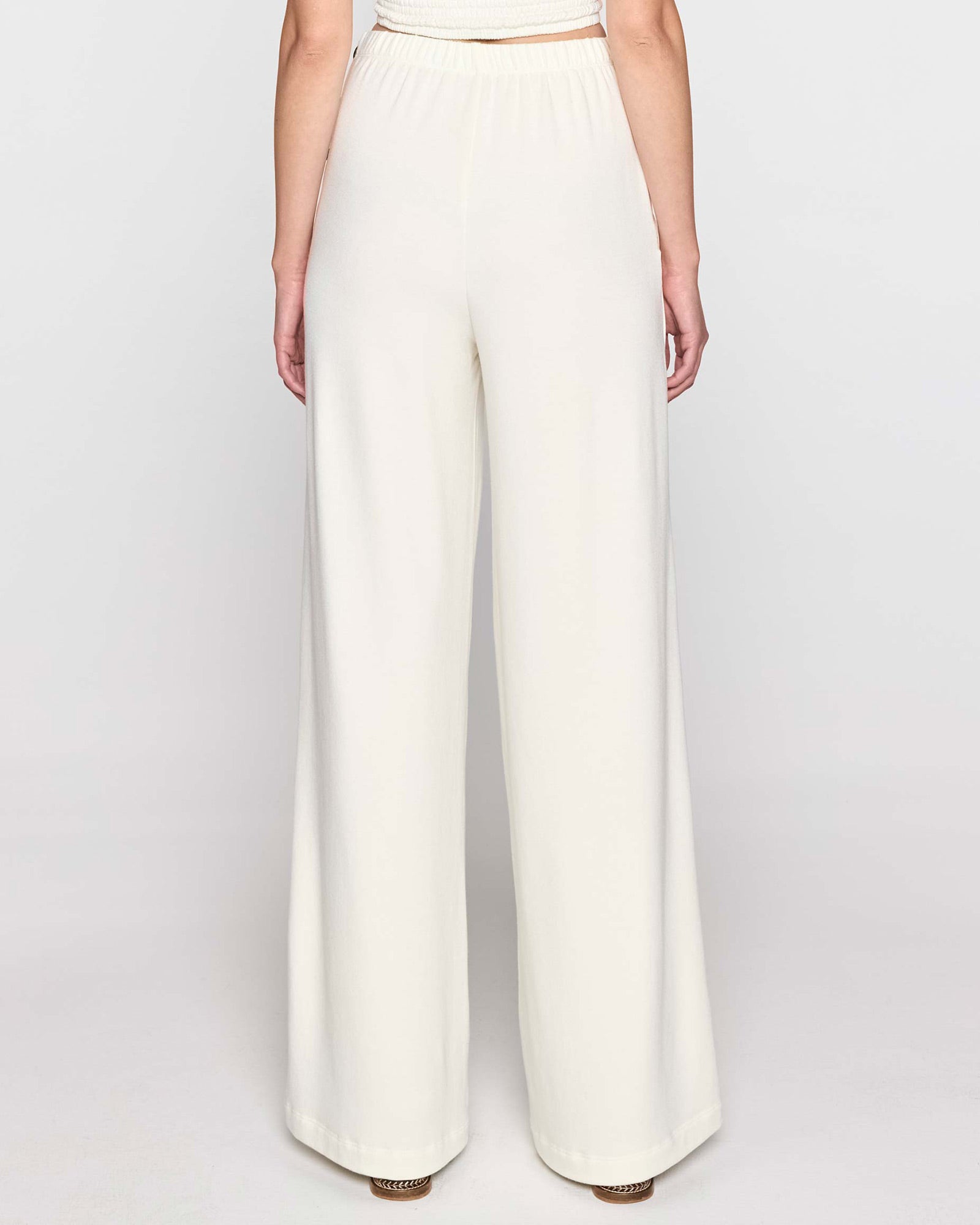 Unbleached | Palazzo Sailor Pant Back