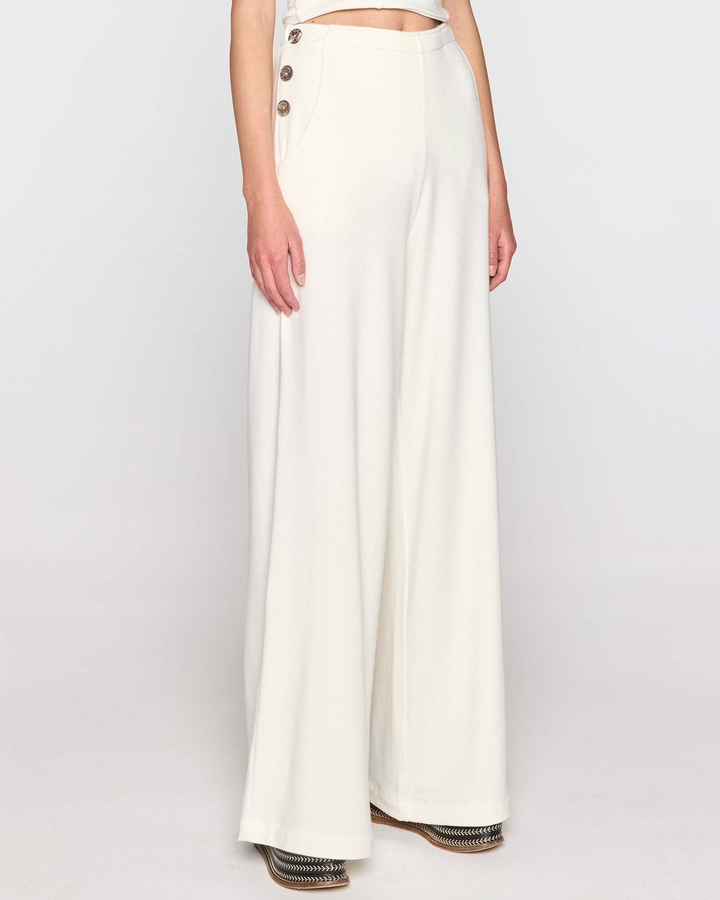 Unbleached | Palazzo Sailor Pant Angle