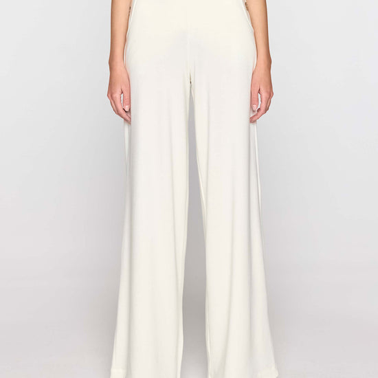 Unbleached | Palazzo Sailor Pant Front