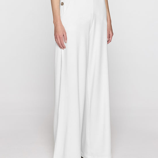 White | The Palazzo Sailor Pant
