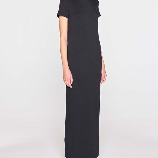 Black | The Perfect T Dress Angle