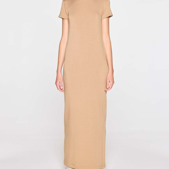 Camel | The Perfect T Dress Front