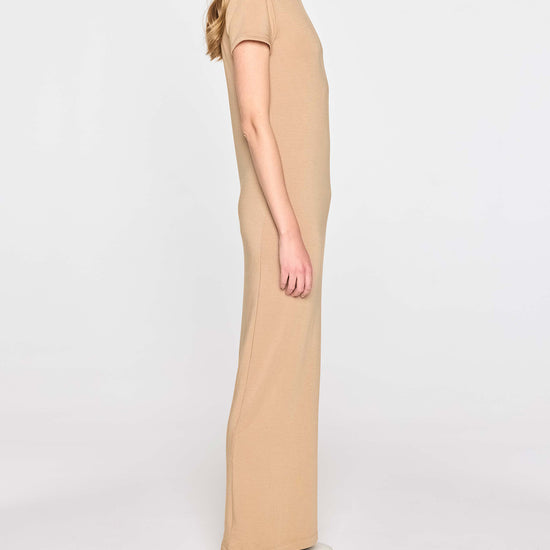 Camel | The Perfect T Dress Side