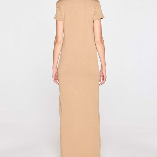 Camel | The Perfect T Dress Back