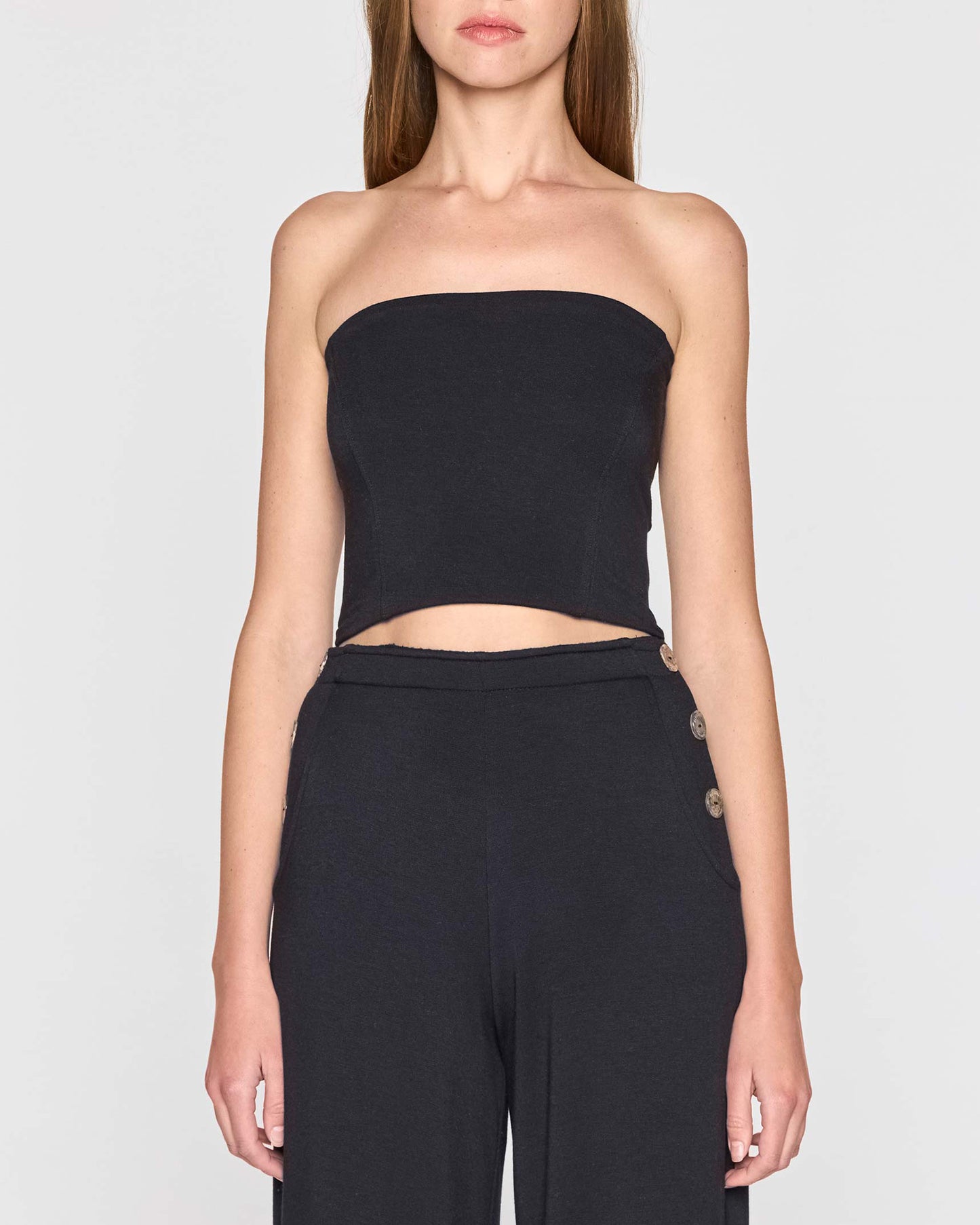 Black | The Tube Top Front