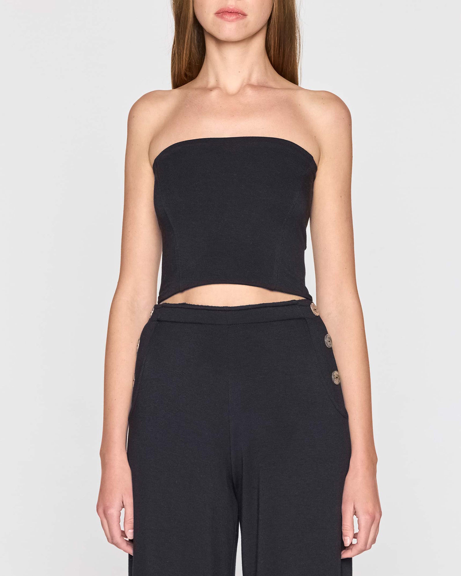 Black | The Tube Top Front