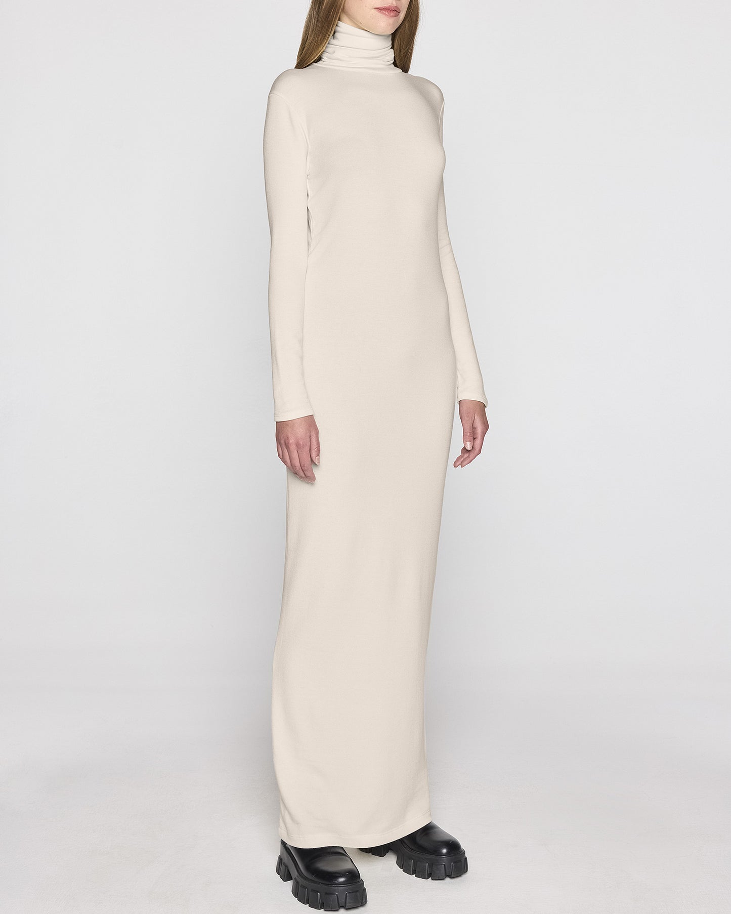 Stone | The Turtleneck Dress