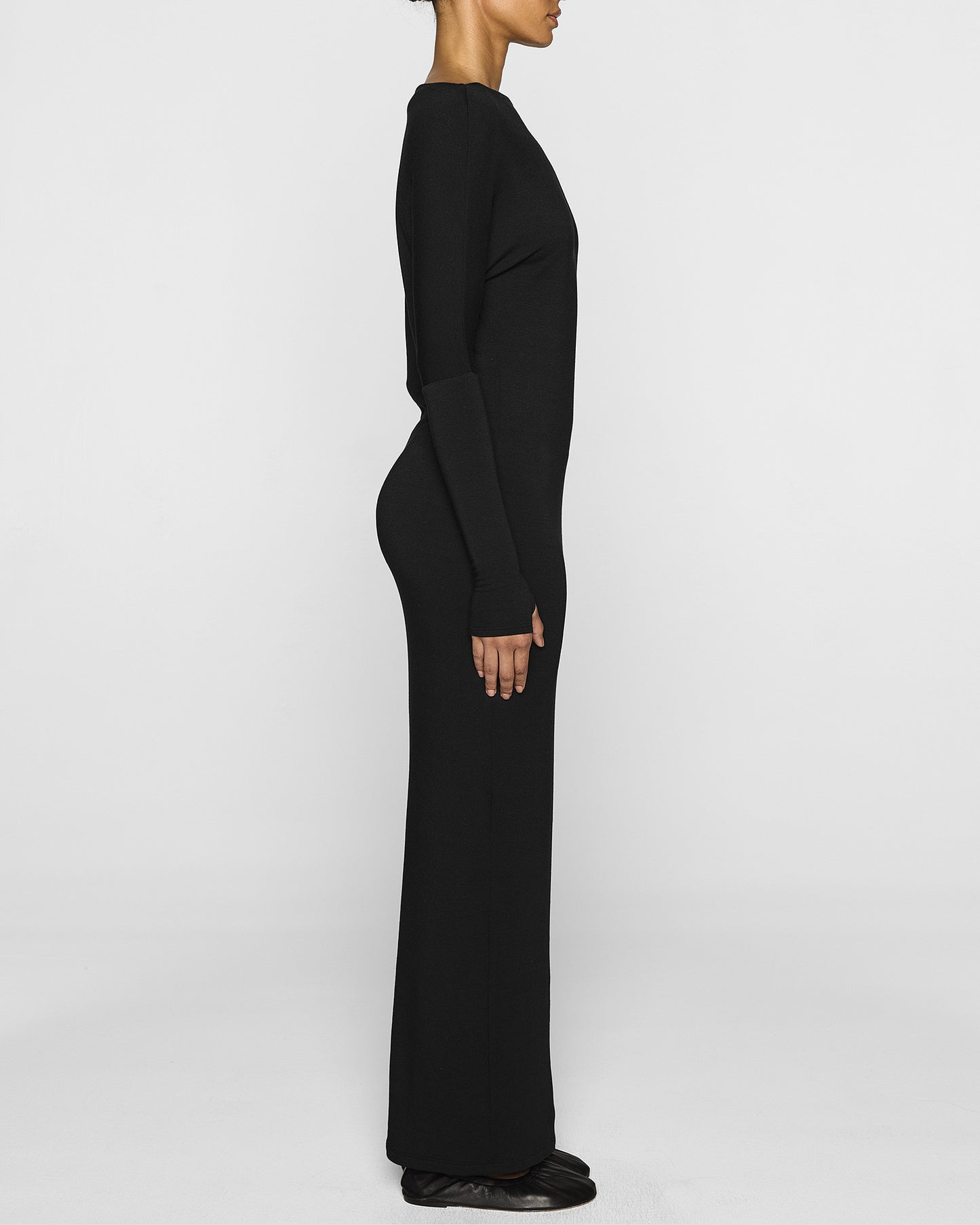 Black | Cindy Dress Side