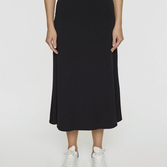 Black | The A-Line Skirt by Bleusalt