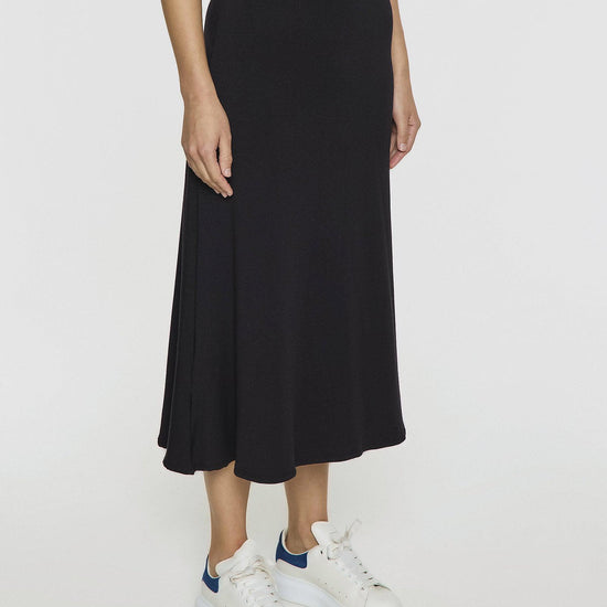 Black | The A-Line Skirt by Bleusalt
