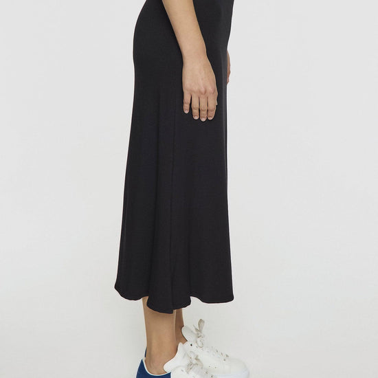 Black | The A-Line Skirt by Bleusalt