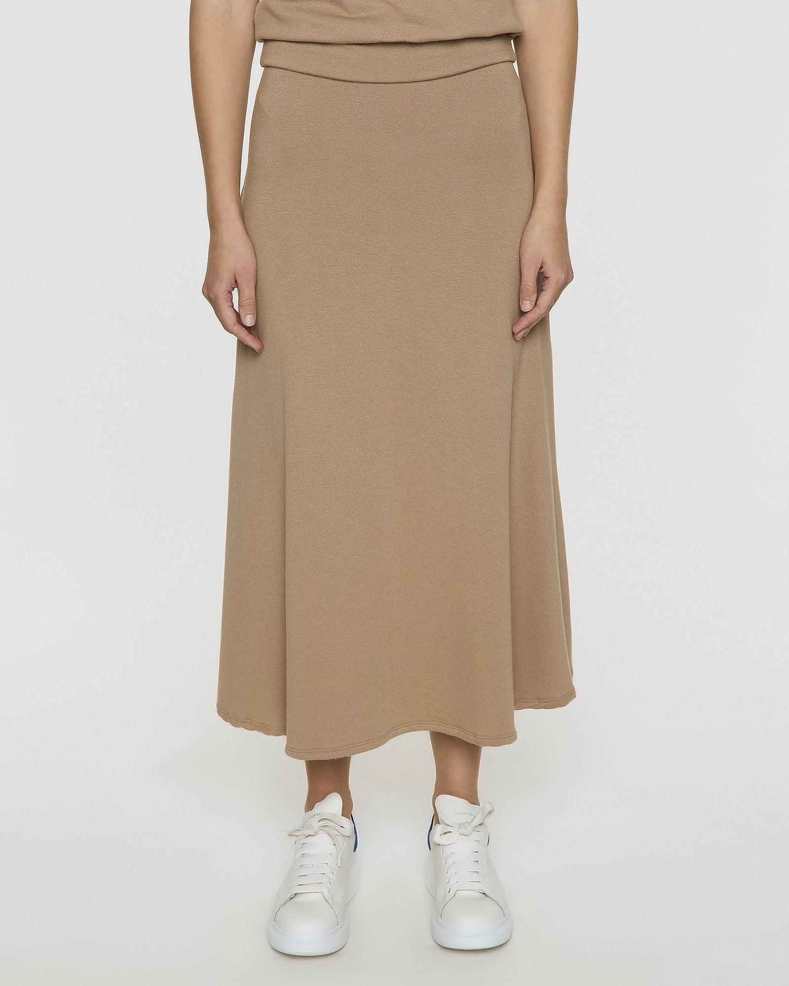 Camel | The A-Line Skirt by Bleusalt